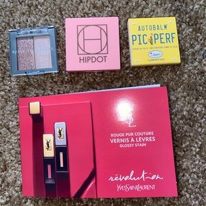 YSL, THE BALM, HIPDOT, BELLE EN ARGENT